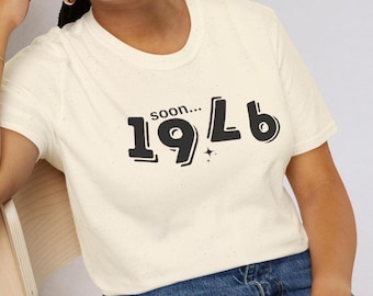 Soon 1976 Shirt, Funny 50th Birthday Gift, Vintage 1976 Tee, Turning 50 Shirt, Retro Humor Birthday T-Shirt, Gag Gift for Him Her, Almost 50
