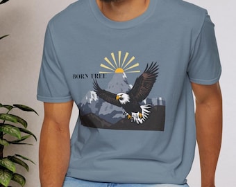 Eagles 'Born Free' Graphic Sweatshirt: Philly Football Fan Tee
