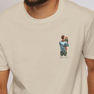 Custom Dad Portrait Shirt: Father&#39;s Day Photo Gift