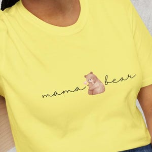 Mama Bear Sweatshirt, Custom Mama Shirt, Best Mom Gift, Personalized T-Shirt, Gift for Mom, Mother&#39;s Day Gift