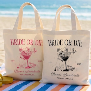 Custom Tote Bag, Bridesmaid Gift, Bachelorette Tote Bag, Bachelorette Favors, Canvas Tote Bag, Bachelorette Party Tote Bag, Wedding Bag