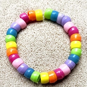 Rainbow color bracelet | Rainbow Beaded Bracelet | Friendship Bracelets | Girls Bracelet | Bracelets for Girls | Gift for Friend | Bracelets