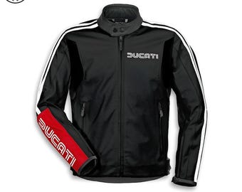 Ducati Jackets Ducati Heritage C3 Leather Jacket | Armored and Waterproof with Fashion Casual & biker style Both