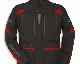 Ducati Tour C3 Tygjacka (Herr/Dam) | CE-bepansrad textilmotorcykeljacka