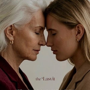 May include: Two individuals with closed eyes facing each other, wearing small gold hoop earrings. The text reads: the Lasvit. LASVIT comes from two Czech words &mdash; L&aacute;ska (love) and Svit (light). Together, they express "The Light of Love."