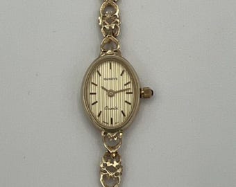 Vintage SEIKO Watch STAMPER Signed 10k Black Hills Gold  display picture 2