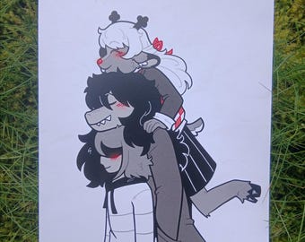 Krisuselle a5 print | Deltarune