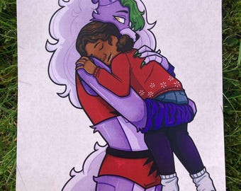 Roxy + Cassie a4 print | Five Nights at Freddy’s