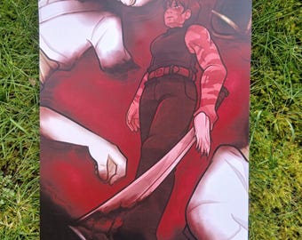 Maki , Zen'in Massacre a4 print | Jujutsu Kaisen