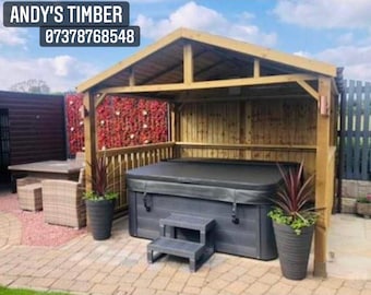 WOODEN GAZEBO in bespoke sizes.        UK mainland deliveries only !