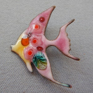 Large Tropical Fish Lapel Pin