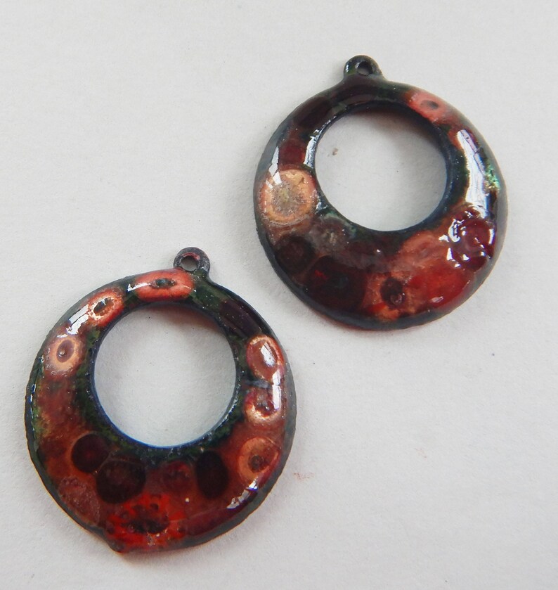 Earring Hoops Enamel Jewelry Findings 2018 F-27