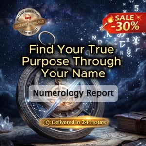 Personalized Name Numerology PDF: Find Your True Purpose and Life Path Destiny