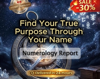 Personalized Name Numerology PDF: Find Your True Purpose and Life Path Destiny