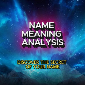 Personalized Name Meaning Analysis PDF: Discover Your Name Frequency and Spiritual Destiny