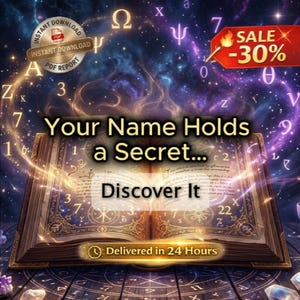 Your Name Secret Numerology PDF: Personalized Spiritual Energy and Destiny Reading