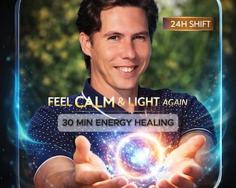 30 Minute Remote Energy Healing Session to Feel Calm and Light Again