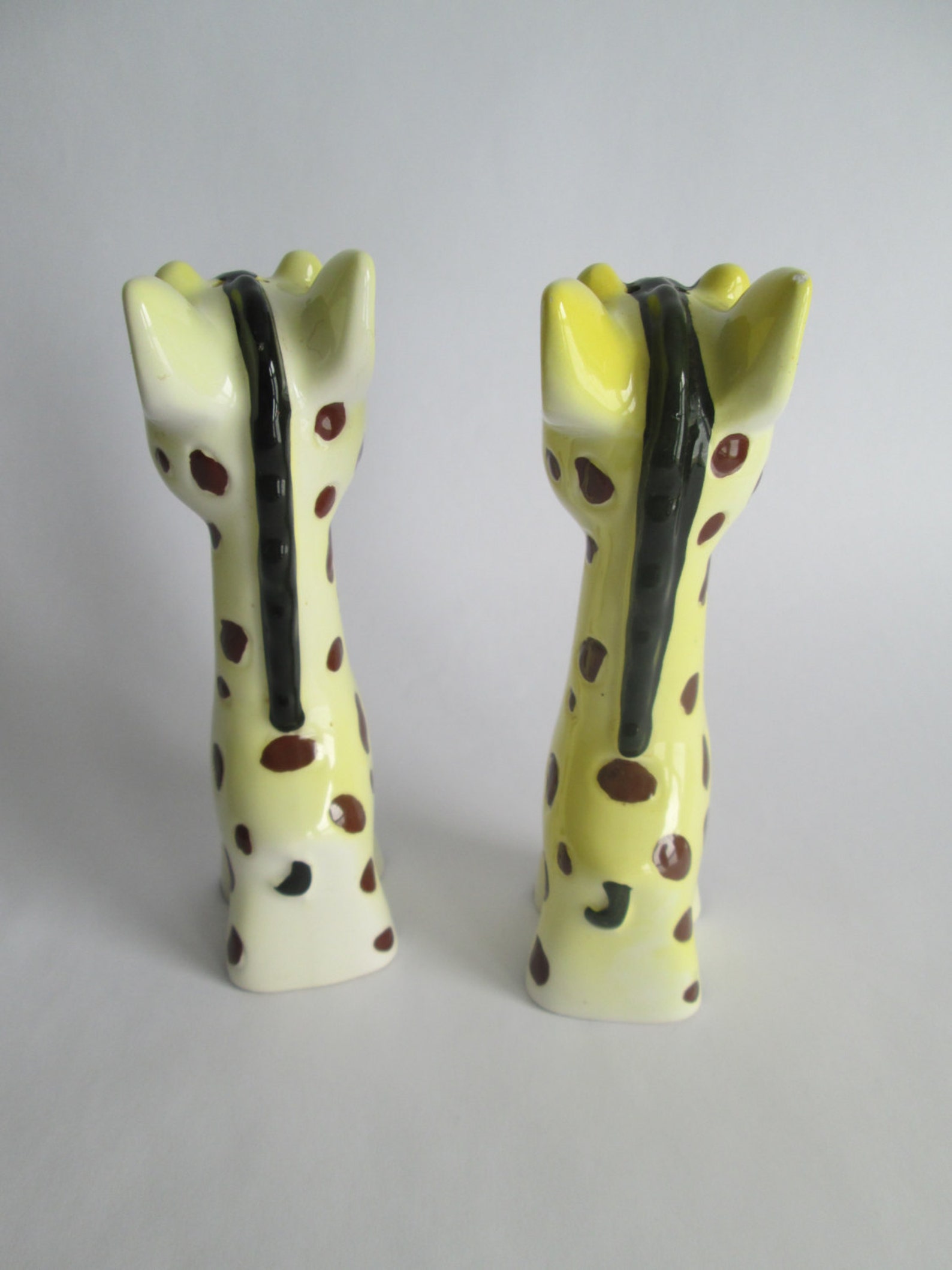 Vintage Giraffe Salt and Pepper Shakers Japan anthropomorphic Etsy