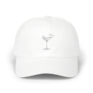 Dirty Martini Hat, Dirty Martini Baseball Cap, Dirty Martini Lover, Martini Club, Cocktail Club, Bachelorette Hat, Martini Lover Gift