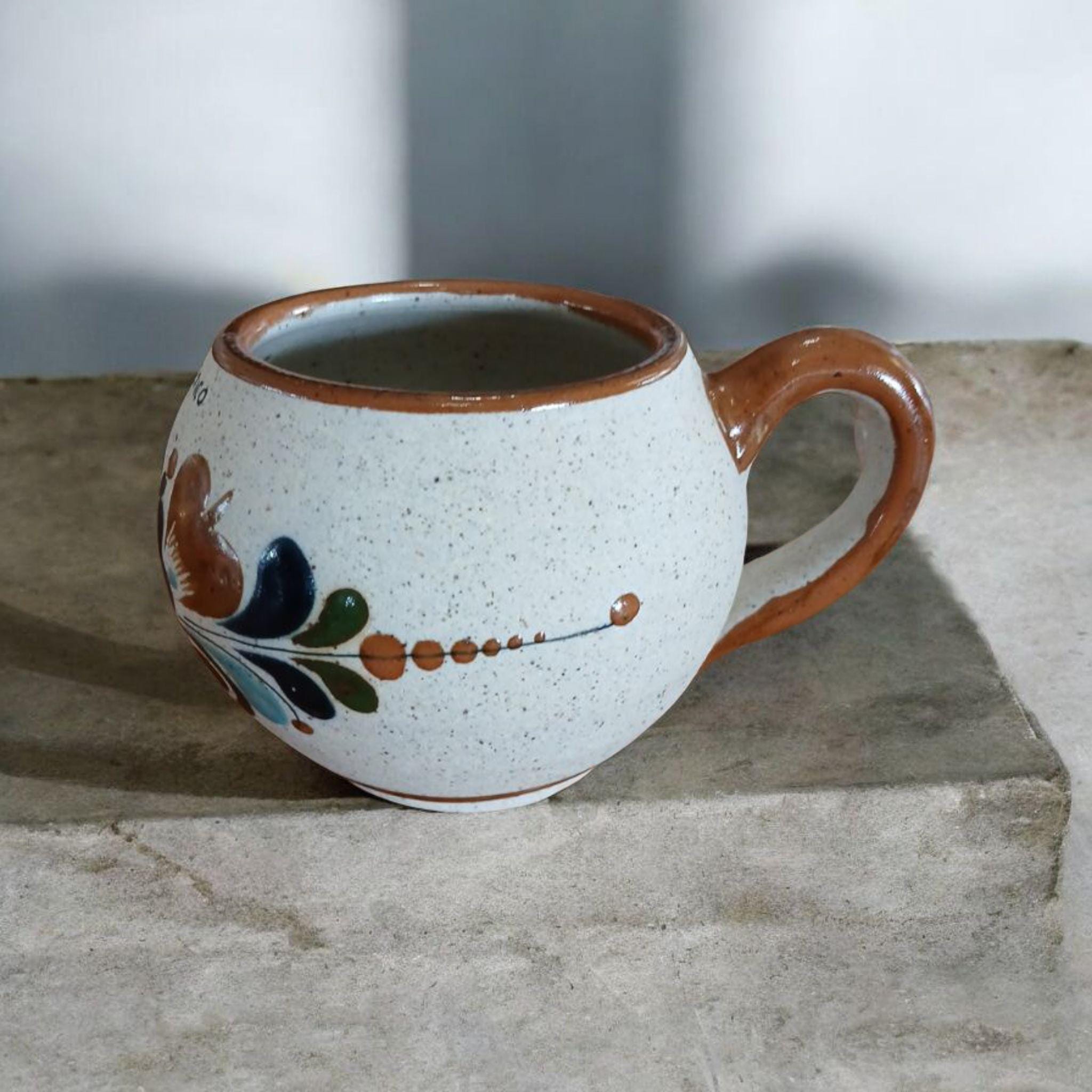 Tonala Coffee Mug Pottery Folk Art Mexico