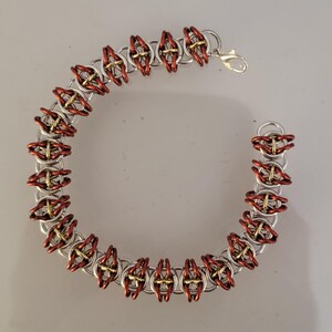 Handmade Celtic Visions Chainmaille Bracelet