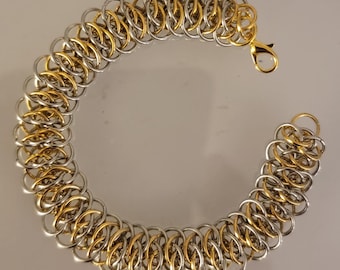 Handmade Viperscale Chainmaille Bracelet