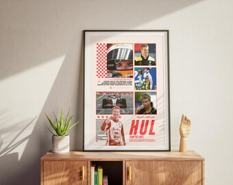Nico Hülkenberg F1 Poster: Haas Racing Wall Art (Digital Download)