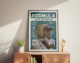 Brabham Ford Cosworth BT33 F.1 South African GP 1970 Winner Jack