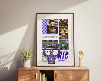 Póster de Daniel Ricciardo de F1: Arte mural de Red Bull Racing (descarga digital)