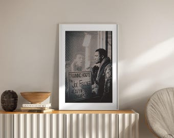 Muhammad Ali vs Joe Frazier: iconische poster: legendarische boksfoto (digitale download)