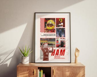 Lewis Hamilton F1 Poster: Ferrari Racing Wall Art (Digital Download)