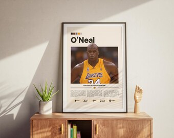 シャキール・オニール ポスター、NBA ポスター、スポーツ ポスター