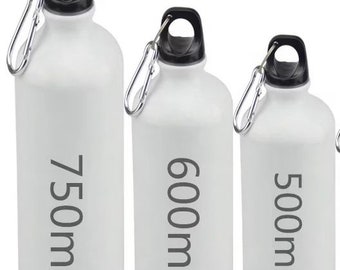 600 ml Aluminum Sport Bottle - White – Blank Sublimation Mugs