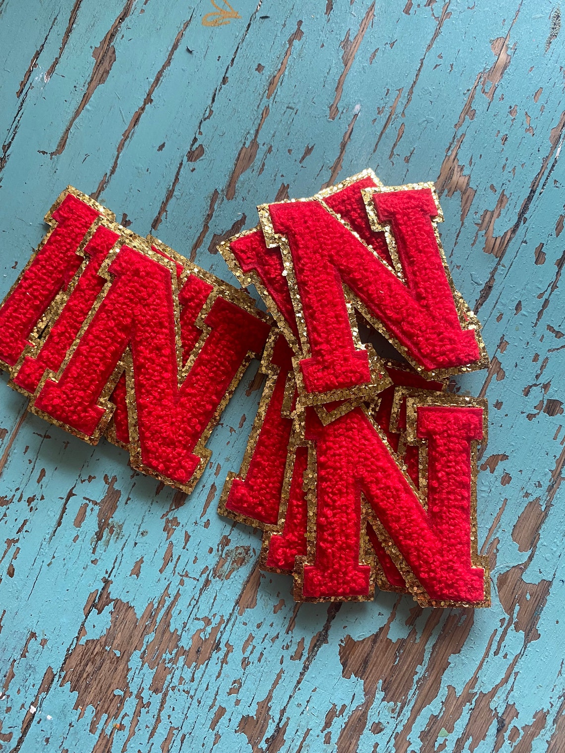 Iron on Chenille Lettersiron on Varsity Letterschenille Etsy