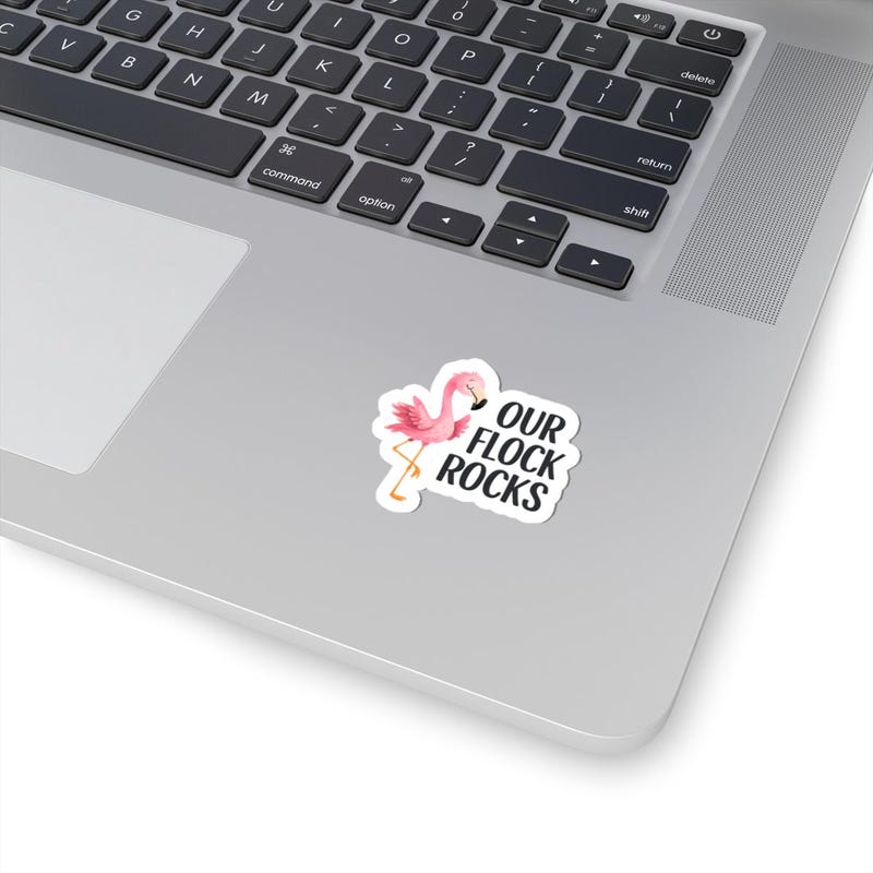 Flocked Stickers - Etsy