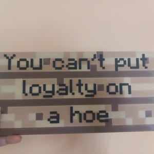 Enseigne personnalisée Minecraft | Cadeau | Jouet | Film Minecraft image 2