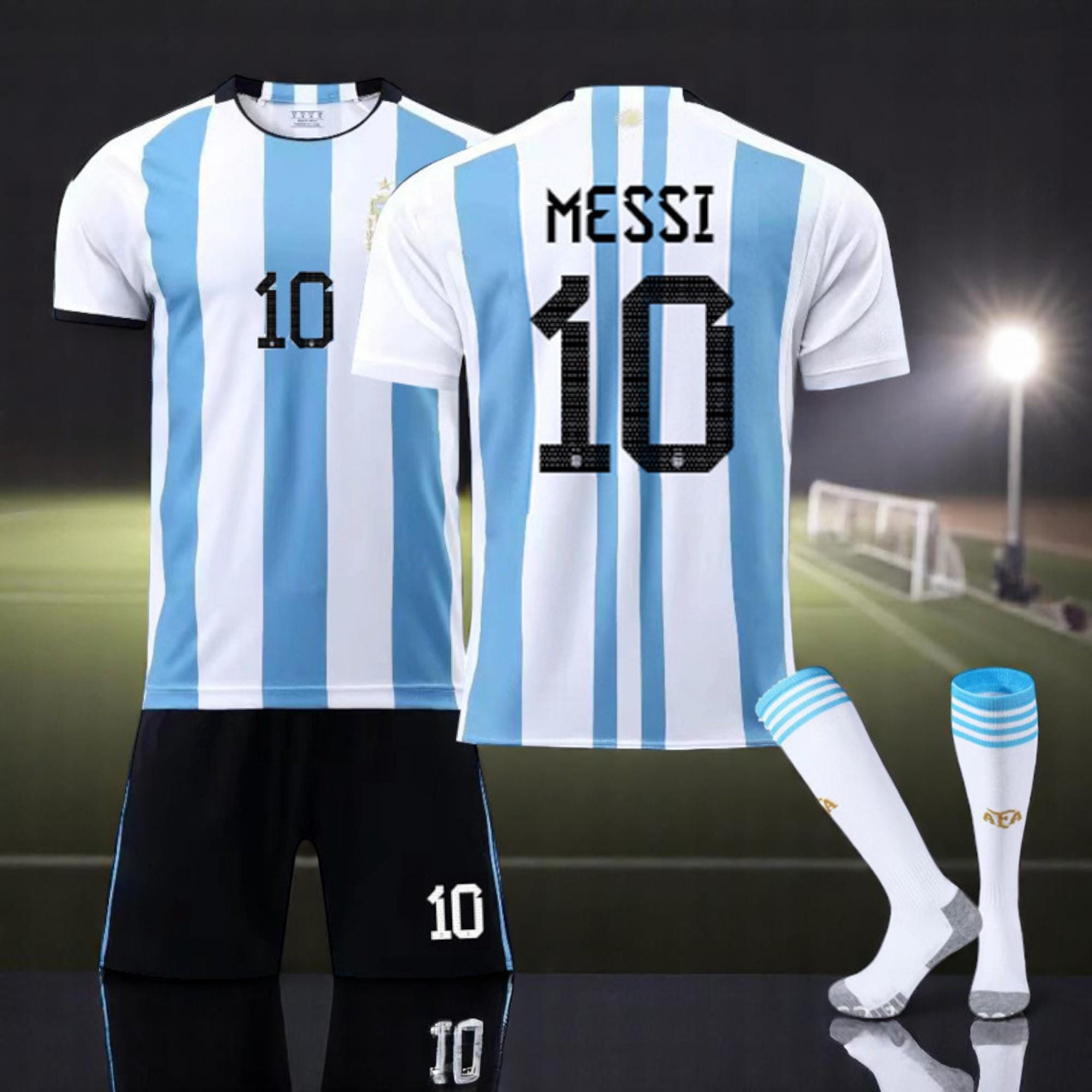 messi argentina jersey youth