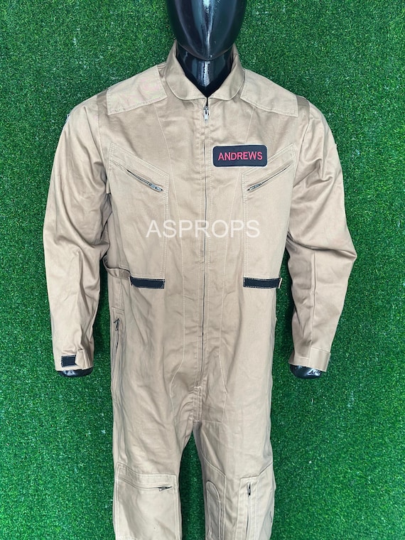 ゴーストバスターズ フライトスーツ：ネームパッチ付きカスタム