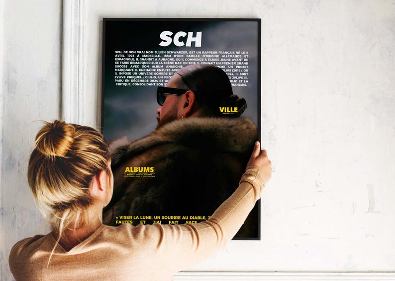 SCH Poster | SCH Poster | SCH Portrait Poster | Music Artist Posters ...