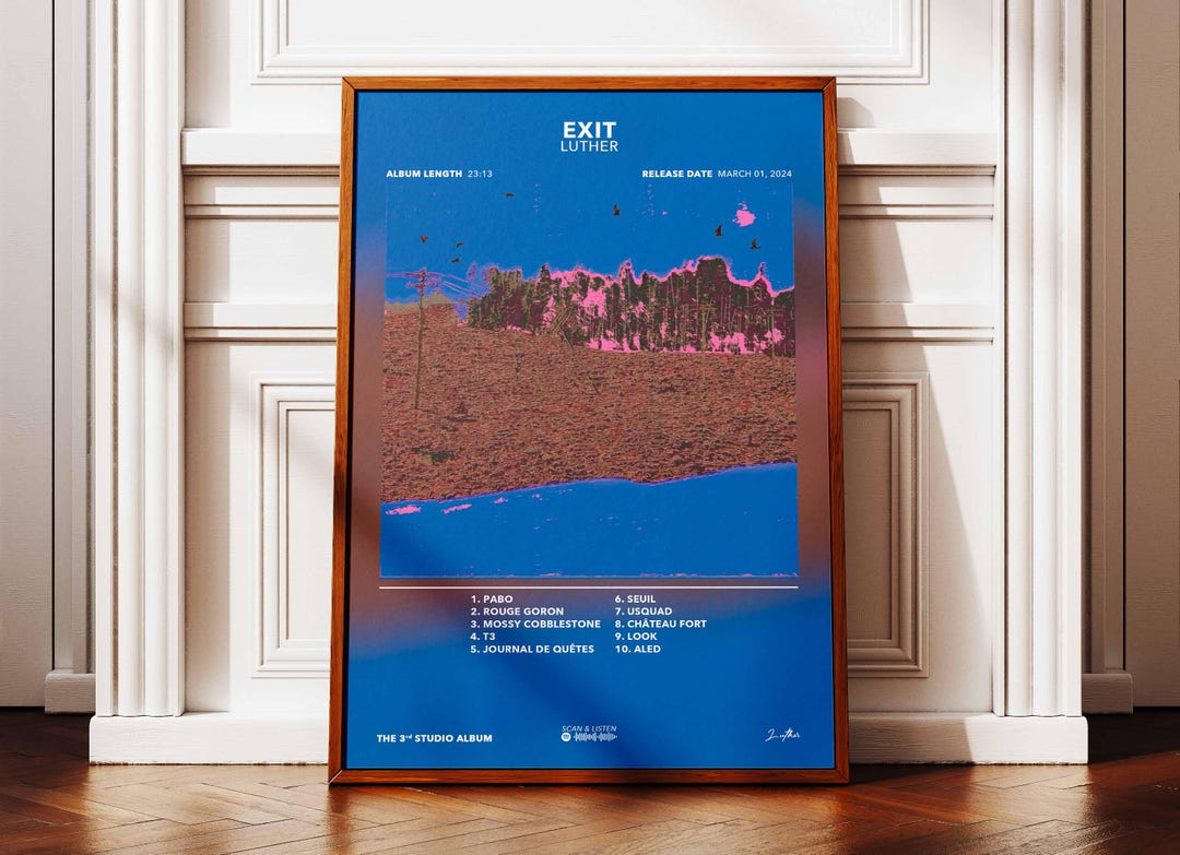 Poster Album Exit Luther | Poster Luther Exit Album | Poster Album ...