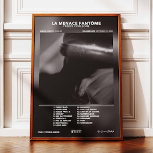 Afiche del álbum LMF Freeze Corleone | Póster del álbum Freeze Corleone | Afiche del rapero | Póster de arte de pared de álbum | Afiche del álbum de música | Cartel de rap