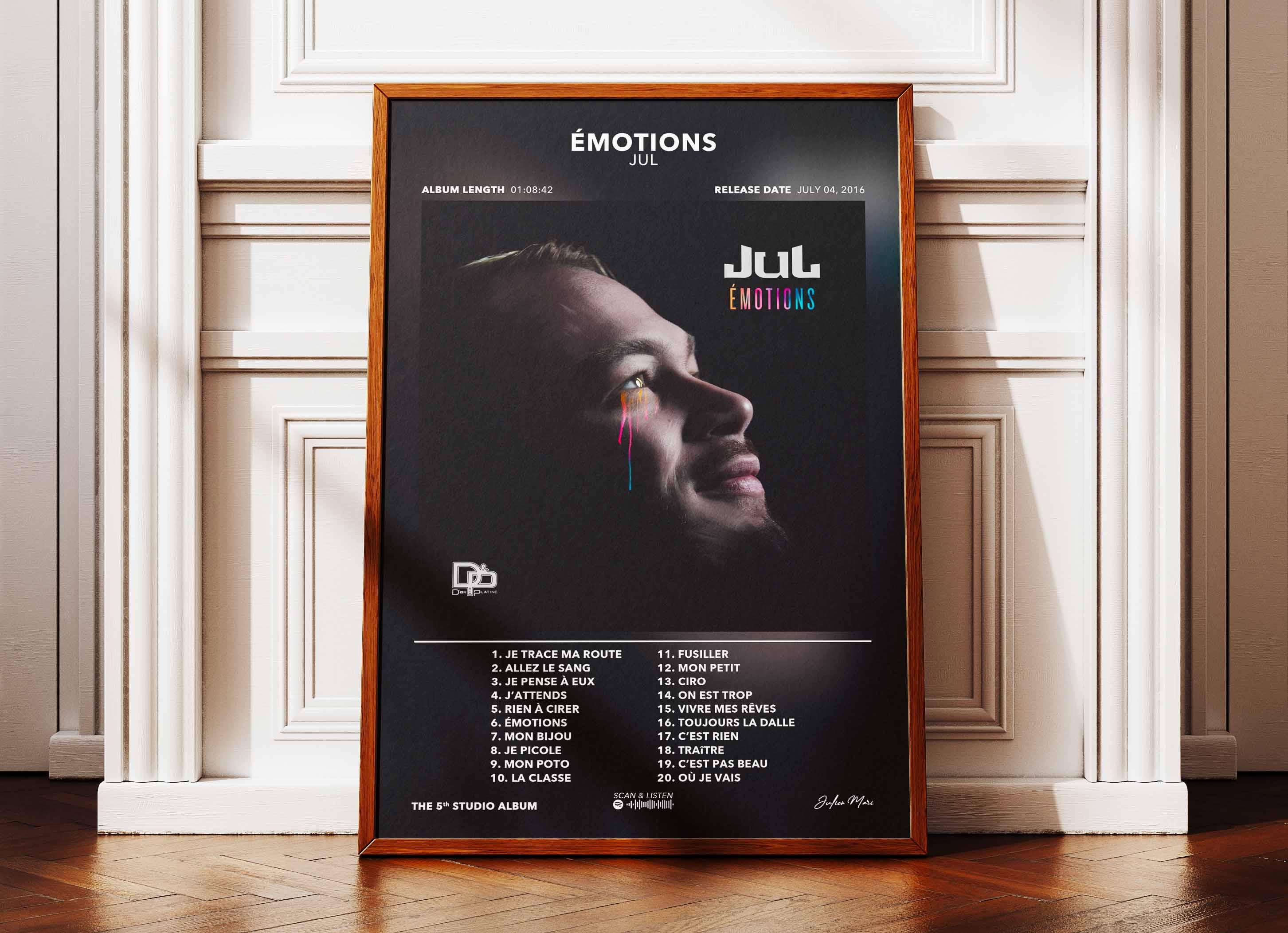 Posters sur le thème Jul Rappeur