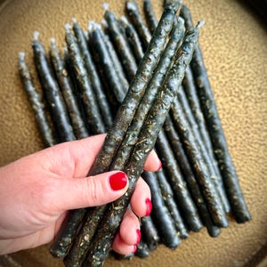 Full Cleanse Beeswax Ritual Candles: Energetic Detox, Aura Purification