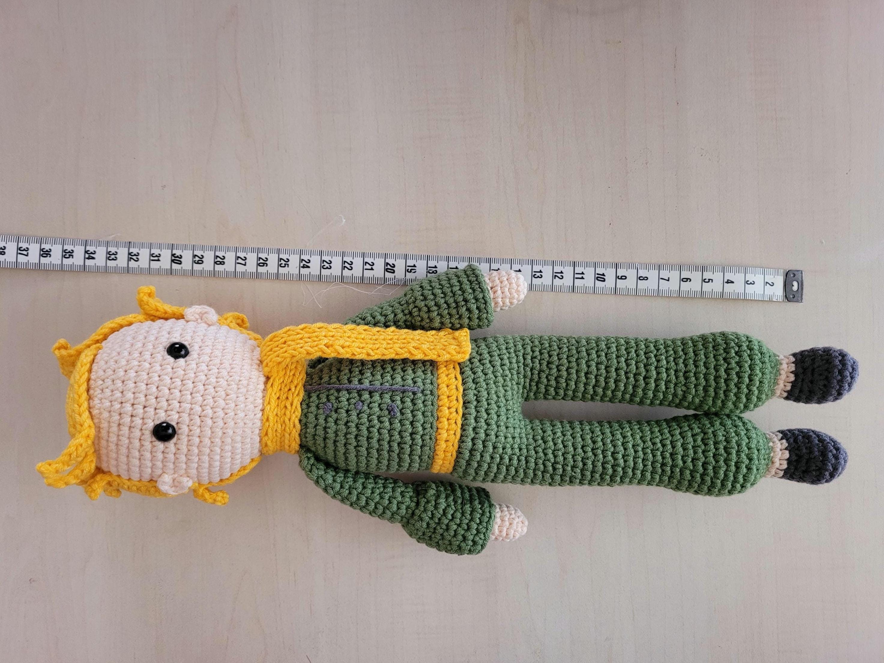 かぎ針編みの星の王子さまとキツネのセット – 手作りあみぐるみ人形と