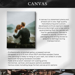 Custom Portrait Painting From Your Photo, Digital Family Oil Painting, Custom Couple Portrait, Personalized Print on Canvas Ready to Hang image 3