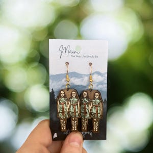 Grady Twins Earrings | The Shining Inspired Earrings