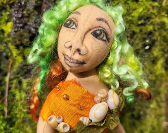 Mermaid Hanging Cloth Doll