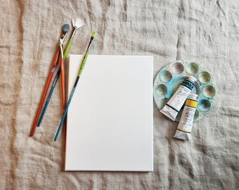 Stretched Cotton Artist's Canvas - 9"×12"
