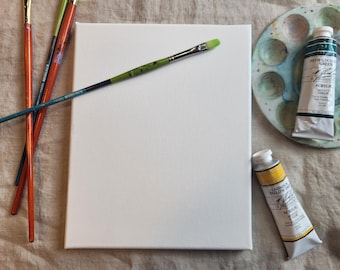 Stretched Cotton Artist's Canvas 6-PACK - 8"×10"