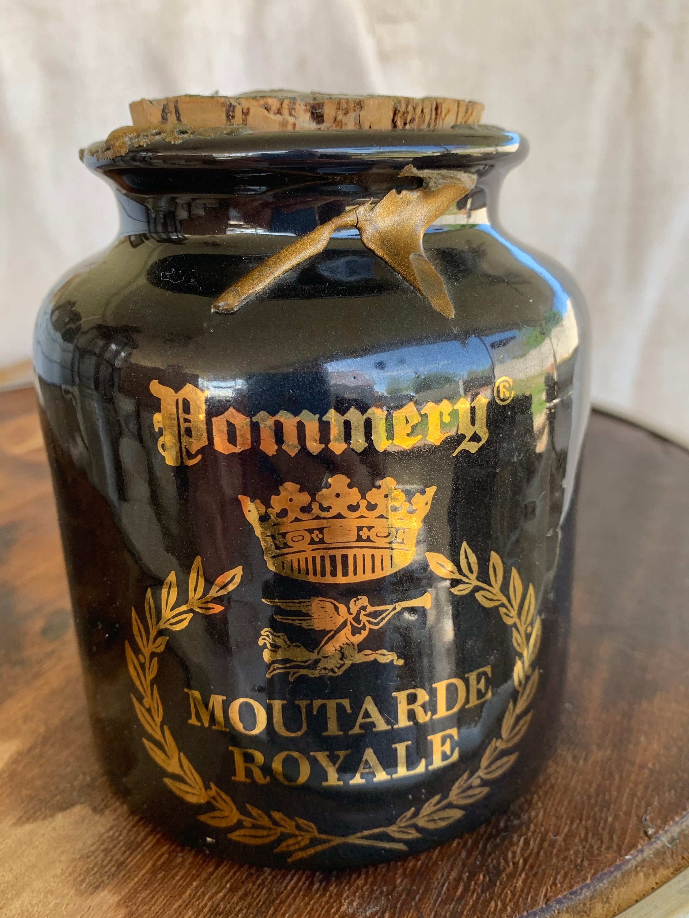 Pommery Moutarde Mustard Royale Crock | Etsy